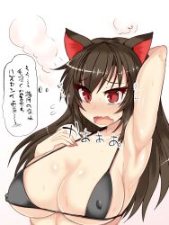 big_breasts female hisui_(stapspats) kagerou_imaizumi stapspats tagme touhou