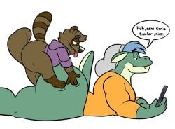 big_ass bubble_butt huge_ass male_only oliver_(colelucario) sex tagme tanookers tuck_(colelucario)