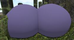 1girls ass_expansion big_ass bubble_butt colossal_ass enormous_ass female female_only gigantic_ass huge_ass hyper hyper_ass large_ass looking_at_viewer looking_back massive_ass ponytail purple_skin tagme ubel_(zer0264) zer0264