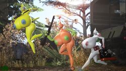 . 3d female female_focus hyper hyper_breasts pokemon rgtdwtbr rotom rotomi source_filmmaker