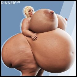 1:1 1girls 3d ass bbw belly big_ass big_belly big_breasts blonde_hair breasts breasts_bigger_than_head celica_(dinner-kun) daz3d dinner-kun enormous_ass enormous_belly enormous_breasts female female_only giantess gigantic_ass gigantic_belly gigantic_breasts highres huge_ass huge_belly huge_breasts hyper hyper_ass hyper_belly hyper_breasts large_ass large_belly large_breasts massive_ass massive_belly massive_breasts naked nipples nude nude_female obese original original_character overweight pinup solo watermark