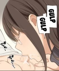 censored cum_in_mouth cum_swallow fellatio nora_higuma oral small_penis small_penis_adoration