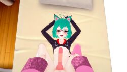 1futa 1girls 3d barefoot breasts duo female female_focus footjob futa_on_female futanari girl_dm horny_female indie_virtual_youtuber ironmouse koikatsu light-skinned_female light-skinned_futanari nude_female outside oxy_moron self_upload solo_focus virtual_youtuber vrchat vrchat_avatar vshojo vtuber