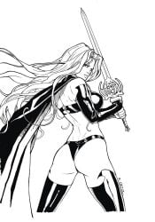 big_ass big_breasts dominant_female lady_death richard_ortiz seductive