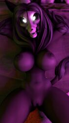 1girls 3d 3d_(artwork) absurd_res anthro areola areolae belly_button big_breasts black_fur black_hair black_sclera breasts canine_skull digital_media_(artwork) female fur furry genitals glowing glowing_eyes hair hi_res navel nipples pussy scp-1471 scp_foundation skull skull_head solo solo_female source_filmmaker tail thick_thighs thighs thin_waist vaalhard white_pupils wide_hips