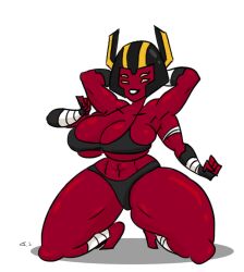 1girls alien alien_girl alien_humanoid artist_request ass_bigger_than_head ben_10 ben_10_omniverse big_ass big_breasts big_butt breasts_bigger_than_torso female female_only hourglass_figure huge_ass huge_breasts looma_red_wind muscular_female tagme tetramand