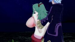 3d areola areolae breasts fire_emblem fire_emblem_awakening gigantic_breasts green_hair hips huge_breasts huge_hips hyper_breasts looking_at_viewer nintendo nipples nude rhcpftw robin_(fire_emblem) robin_(fire_emblem)_(male) sex thighhighs tiki_(adult)_(fire_emblem) tiki_(fire_emblem) vaginal_penetration wide_hips