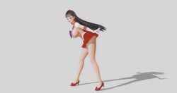 bishoujo_senshi_sailor_moon black_hair clothing kimuhazu_no_kakurega large_breasts red_skirt rei_hino sailor_mars skirt