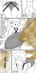 buttcrush fart giantess gtstamago misty_(pokemon) pokemon