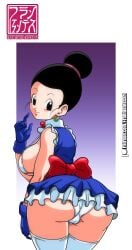 chichi clothing dragon_ball dragon_ball_super dragon_ball_z franfuentesart2