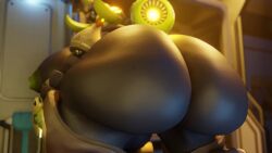 1girls 3d animated areola big_ass blizzard_entertainment female female_only gigantic_breasts hi_res highres huge_ass huge_breasts hyper_ass large_ass large_breasts massive_breasts nipples omnic orisa overwatch short_playtime snips456 snips456fur sole_female sound tagme taur thick_ass thick_thighs twerking video voluptuous wide_hips