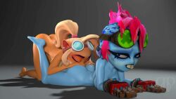 2girls 3d amanda_sparkle animated animation barefoot coco_bandicoot commission crash_(series) crash_bandicoot_(series) eating_ass enemies_having_sex feet fur furry large_ass lesbian lesbian_sex nina_cortex no_sound orange_fur popa_3d_animations rimming rimming_female sex tagme toes ugoira video