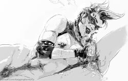 junker queen from overwatch by beggingformercy (artist)