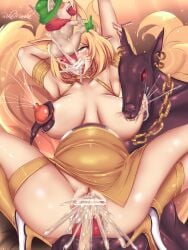 9_tails ahri alternate_costume alternate_hair_color alternate_hairstyle animal_ear_fluff animal_ears animal_girl anthro areolae bar_censor big_breasts biting blonde_hair blowjob bodily_fluids breast_sucking breasts busty censored cleavage climax clitoris clothing crystal_tail cum cum_explosion cum_in_mouth cum_in_pussy cum_inside cum_overflow cum_splatter cum_string cum_trail cumming curvaceous curves curvy curvy_body curvy_female curvy_figure curvy_hips deepthroat ejaculating_cum ejaculation excessive_cum eyelashes eyeliner eyeshadow facial_markings fellatio female female_penetrated fluffy fluffy_ears fox fox_ears fox_girl fox_tail genital_fluids genitals hourglass_figure huge_breasts humanoid inner_ear_fluff k/da_ahri k/da_series kemonomimi kitsune lactating lactation large_breasts league_of_legends light-skinned_female light_skin male_on_female male_penetrating male_penetrating_female multiple_tails nasus nine_tailed_fox nipples oral oral_insertion oral_penetration oral_sex orgasm pale-skinned_female pale_skin penetration penis_in_mouth penis_in_pussy penis_in_vagina pussy pussy_juice pussy_juice_drip pussy_juice_on_penis pussy_juice_string pussy_juice_trail rikamarika riot_games semen sex short_hair tail teemo thick_cum thick_thighs thighs vagina vaginal_insertion vaginal_juices vaginal_penetration vaginal_sex vastaya video_games voluptuous vulva wet wet_pussy yellow_eyes