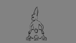 ambiguous_gender anal animal_dildo animal_humanoid animal_sex_toy animated anthro ass big_butt canine_dildo depsu dildo gif hi_res humanoid knot knotted_dildo lagomorph lagomorph_humanoid leporid leporid_humanoid looking_pleasured male/male mammal mammal_humanoid masturbation rabbit rabbit_humanoid sex_toy solo usagi_(depsu)