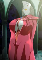 artist_request big_breasts breasts cleavage giantess huge_breasts large_breasts milf mother_of_ultra nipple_bulge nipples nipples_covered ultraman_(franchise) voluptuous wide_hips