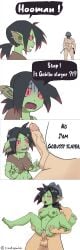 1boy 1girls 4koma areolae assertive_male balls black_hair blush breasts ceased_resistance cum cum_in_pussy cum_inside defeated dialogue dildo english_text erect_penis female femsub fucked_senseless fucked_silly gobbo_(kooni) goblin goblin_female green-skinned_female green_skin helmet human humanoid intersex interspecies light-skinned_male light_skin male male_human/female_humanoid male_human/female_monster maledom monster_girl muscular muscular_male narrowed_eyes nipples nude nude_female nude_male open_mouth penetration penis pleasure_face pointy_ears ponytail pussy rags red_eyes red_highlights reverse_suspended_congress sex sex_toy sharp_teeth shortstack slit_pupils smollsparkle speech_bubble spiral_eyes submissive_female thong tongue_out trembling vaginal_penetration veiny_penis very_high_resolution vibrator voluptuous wavy_mouth white_background