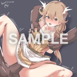 1girls bare_legs braid breast_grab breasts brown_eyes brown_hair dark-skinned_male double_breast_grab faye_(fire_emblem) fellatio female fire_emblem fire_emblem_echoes:_shadows_of_valentia isahiro legs long_hair male medium_breasts nintendo nipple_tweak sample sex spread_legs twin_braids twintails vaginal_penetration