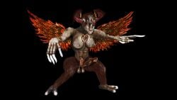 1futa concept_art digital_painting_(artwork) free_use futanari gargoyle legacy_of_kain original_character sincronikon weregoyle werewolf