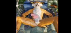 2boys 3d 3d_(artwork) anal animal_genitalia animal_penis animated anthro dante_yun fennix_(fortnite) fox furry furry_only gay hybrid_(fortnite) knot knot_fucking knotting male mp4 no_sound tagme video