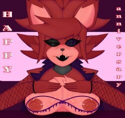 breasts cally3d christian2005am clazzey cryptiacurves english_text fazclaire's_nightclub female female_only fexa fexa_(cryptia) five_nights_at_freddy's fnaf foxy_(cally3d) foxy_(fnaf) fredina's_nightclub furry scottgames self_upload tagme text