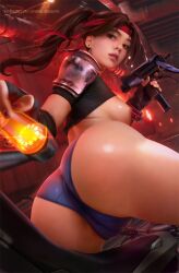 jessie rasberry from final fantasy by demonlorddante