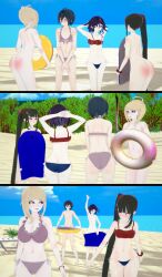 3d akamatsu_kaede ass beach bikini bikini_bottom bikini_top blush breasts casual casual_nudity clothed_female_nude_male clothed_male_nude_female completely_nude completely_nude_female completely_nude_male covering covering_breasts covering_crotch crossdressing danganronpa danganronpa_v3 embarrassed embarrassed_nude_female embarrassed_nude_male enf female harukawa_maki innertube kickboard koikatsu large_breasts male medium_breasts nude ocean ouma_kokichi public public_nudity red_ass saihara_shuuichi sea seaside stolen_bikini stolen_clothes stolen_swimsuit straight_hair thick_ass ultimateenf