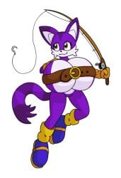 allrights_(artist) anthro belt big_breasts big_the_cat breasts domestic_cat feline feline fishing_rod rule_63 rule_63 rule_63 sega sonic_(series) sonic_the_hedgehog_(series) tail