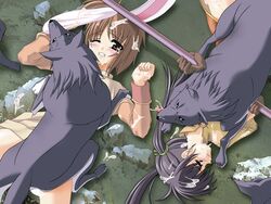 animal_ear bunny_ear cum female mage mage_(ragnarok_online) ragnarok_online rape sex tears wolf wolves zoophilia