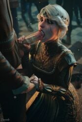 1boy 1girls 3d 3d_(artwork) 4k audience blender blender_(software) blowjob cd_projekt_red ceeeeekc ciri clothed_female clothed_sex cum cum_in_mouth empress_ciri eyeshadow fellatio green_eyes handholding hands_on_hips holding_hands light-skinned_female light-skinned_male lipstick_on_penis makeup male male/female nude nude_female nude_male oral oral_sex partial_male penis red_hair royalty runny_makeup sweat testicles the_witcher_(series) the_witcher_3:_wild_hunt village_folk