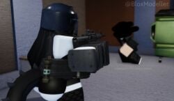 3d armor assault_rifle big_ass big_breasts bloxmodeller criminality dragon_lady_(moosty) furry glock gun m4 roblox roblox_game robloxian source_request tagme