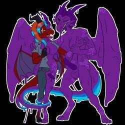 anthro assimilation cloning cybernetics cyborg darkwarlock dragon dusk_toxic futanari goo_(disambiguation) goo_creature goo_dragon goo_transformation gooborg gynomorph hi_res intersex machine no_humans queen_vinyl_da.i'gyu-kazotetsu transformation twinning