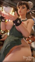 3d big_ass big_breasts big_butt big_nipples big_thighs chun-li chun-li_(fortnite) coffee cup cute fortnite fortnite:_battle_royale goodgameporn1 guile pov ryu_(street_fighter) starbucks street_fighter