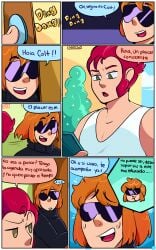 buster_(brawl_stars) colt_(brawl_stars) comic comic_page gay nahu600