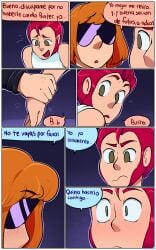 brawl_stars buster_(brawl_stars) colt_(brawl_stars) comic comic_page gay nahu600