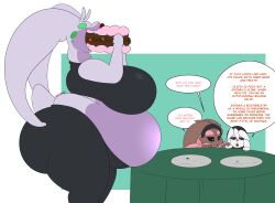 big_ass big_breasts breasts dd_(dewwydartz) dewwydartz female goodra huge_ass lopunny olivia_(dewwydartz) original original_character original_characters pokemon pokemon_(species) val_(dewwydartz)