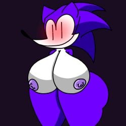 1girls actualbeef anthro ass ass big_ass big_breasts big_butt breasts female female_anthro female_only glowing_eyes hedgehog hedgehog_girl hedgehog_humanoid needlemouse_(character) needlemouse_(series) nipples purple_fur red_sclera sarah_henderson_(needlemouse) smile smiling thick_thighs thighs