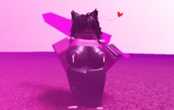 3d artist_request big_breasts big_nipples combat_warriors dragonslayer_(sword) female furry grey_skin lactation purple_outfit roblox robloxian source_request tagme