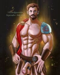 1boy 2021 abs actor celebrity chris_hemsworth flaccid flaccid_penis human human_only in_character light-skinned_male light_skin looking_at_viewer lordgayartist male_only marvel marvel_cinematic_universe muscular muscular_male nude pecs solo solo_male thor:_ragnarok thor_(marvel) thor_(series) uncut