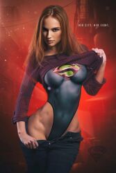 freemale leotard sirius_eyes_asmr supergirl_(cosplay)