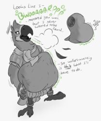 2boys avian bad_end betrayal bird breath_of_the_wild cirano_sarli death digestion fatal fatal_vore hi_res idoesstuff kass_(tloz) male male_only nintendo oral_vore reluctant_pred rito skull_symbol the_legend_of_zelda unwilling_prey vore