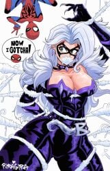1boy 1boy1girl 1girl1boy 1girls 2026 big_breasts black_cat_(marvel) black_cat_(marvel_rivals) bodysuit bondage bound bound_wrists breasts bursting_breasts choker claws cleavage collar color colored couple couple_(romantic) couples curvaceous curvaceous_body curvaceous_female curvaceous_figure curvaceous_hips curvy curvy_body curvy_female curvy_figure curvy_hips earrings felicia_hardy female green_eyes hips huge_breasts large_breasts light-skinned_female light_skin looking_at_partner male marvel marvel_comics marvel_rivals mask masked masked_female masked_male massive_breasts peter_parker pinup riragira romantic romantic_couple seductive seductive_look shiny shiny_breasts shiny_clothes shiny_skin skin_tight spider-man spider-man_(marvel_rivals) spider-man_(series) superhero superhero_couple superheroine text text_bubble thick thick_breasts thick_hips thick_thighs tight_clothes tight_clothing voluptuous voluptuous_female web_gag webbed white_background white_hair wide_hips