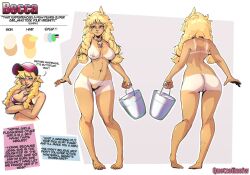 ass big_breasts breasts bucket necklace nude original_character pussy quetzoiin reference_image tan tan_body