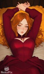 1girl 1girls ai_generated areolae ass blush breasts completely_nude curvy female female_only full_body hentai high_resolution highly_detailed large_breasts long_hair looking_at_viewer marvel marvel_comics navel nekopix nipples nsfw nude open_mouth patreon pussy rule34 scarlet_witch seductive simple_background smile solo thick_thighs thighs uncensored wide_hips