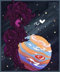 alien balls big_balls big_butt big_penis butt claws eldritch_abomination erection feet genitals heart_symbol hi_res huge_balls huge_penis humanoid hyper hyper_balls hyper_genitalia hyper_penis limetentacle long_tongue macro male monster nude penis planet pseudo_hair purple_body smile solo spiked_penis spikes spikes_(anatomy) star tentacle_hair tentacles terra_macro thick_thighs tongue tongue_out unusual_anatomy unusual_genitalia wide_hips