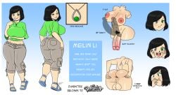 1dickgirl 2_penises abs aeolus06 ass_spread athletic athletic_futa backsack balls ballsack big_breasts big_penis breasts character_profile character_redesign character_sheet chinese clothed clothed_futa clothing commission dickgirl diphallia diphallism earrings english_text flaccid flaccid_penis flat_colors fully_clothed futa_only futanari headshot_portrait heterochromia human intersex lateral_diphallism light-skinned_futanari light_skin mei_li_(devinsaurus) multi_genitalia multi_penis nude original_character penis pubic_hair pubic_tuft smooth_balls smooth_penis solo standing text thick thick_thighs toned toned_body toned_futa toned_stomach torso_shot updated_version vagina