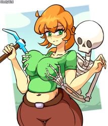 alex (minecraft) from minecraft by steely bird