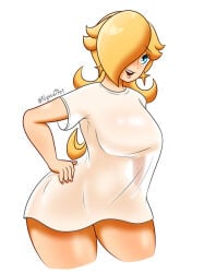 princess rosalina from mario (series) by nyazuliart