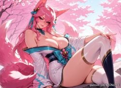 ahri from league of legends by rognezart