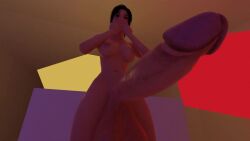 1futa 3d animated areola big_breasts blacklight9699 blender dreamscape futa futa_only futanari gigantic_penis heartbeat huge_penis hyper hyper_penis lara_croft lara_croft_(survivor) light-skinned_futanari naked nipples oc penis_expansion penis_growth solo sound tagme tomb_raider video